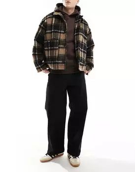 evan skater fit рипстоп чинос черного цвета Jack & Jones