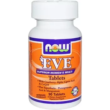 Eve Women's Multiple Vitamin 90 таблеток Now Foods