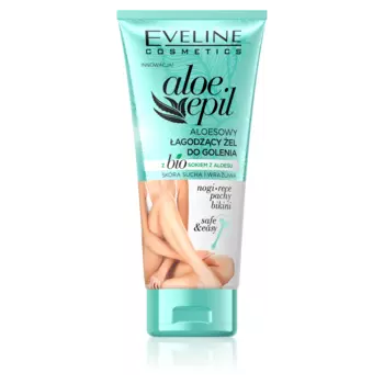 Eveline Cosmetics Aloe успокаивающий гель для бритья с алоэ, 175 мл