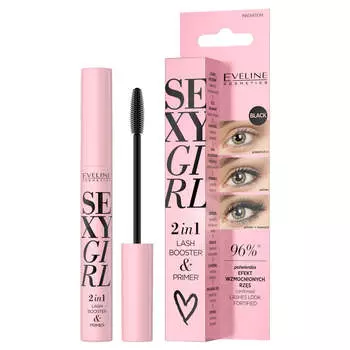 Eveline Cosmetics База и кондиционер для ресниц Sexy Girl 2в1 10мл