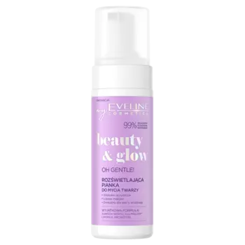 Eveline Cosmetics Beauty&Glow осветляющая очищающая пенка для лица, 150 мл