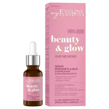 Eveline Cosmetics Beauty&Glow осветляющая сыворотка для лица, 18 мл