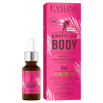 Eveline Cosmetics Brazilian Body бронзирующие капли для тела, 18 мл