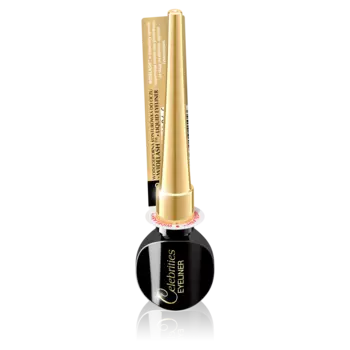 Eveline Cosmetics Celebrities ультраточная черная подводка для глаз, 3 мл