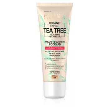 Eveline Cosmetics Expert антибактериальная тональная основа для лица 04 ваниль, 30 мл