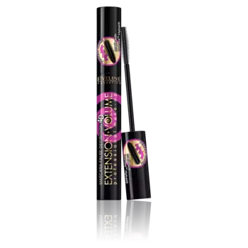 Eveline Cosmetics Extension Volume 4D False Definition утолщающая и разделяющая тушь для ресниц, 10 мл