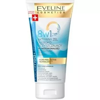 Eveline Cosmetics, Facemed, гель для глубокого очищения несовершенств, 150 мл