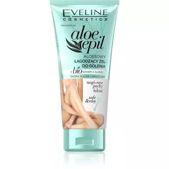 Eveline Cosmetics Гель для бритья Aloe Epil успокаивающий с алоэ 175мл