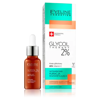 Eveline Cosmetics Glycol Therapy витаминное осветляющее средство для лица, 18 мл