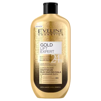 Eveline Cosmetics Gold Lift Expert питательное молочко для тела с частицами золота, 350 мл