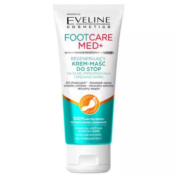 Eveline Cosmetics Крем-мазь для ног регенерирующая Foot Care Med+ 100мл