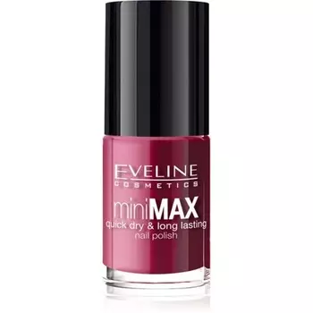 Eveline Cosmetics Лак для ногтей Mini Max - быстросохнущий, цвет 601, 5 мл