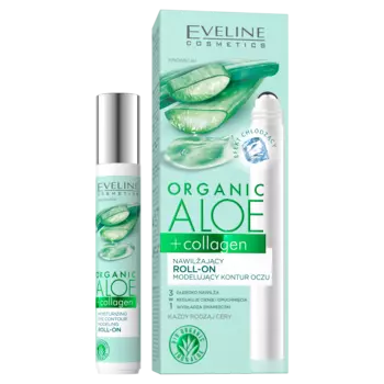 Eveline Cosmetics Organic Aloe роликовый крем для глаз, 15 мл