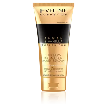Eveline Cosmetics Regenerating Body Lotion роскошная крем-сыворотка для рук и ногтей с аргановым маслом и ванилью, 100 мл