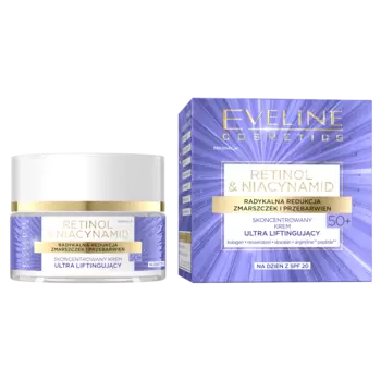 Eveline Cosmetics Retinol&Niacynamid Дневной крем для лица 50+ с SPF20, 50 мл