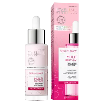 Eveline Cosmetics Shot мультипептидная сыворотка для лица, 30 мл
