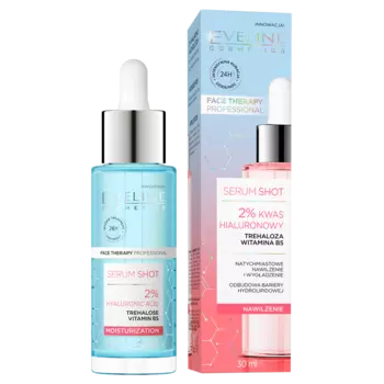 Eveline Cosmetics Shot сыворотка для лица с 2% гиалуроновой кислотой, 30 мл