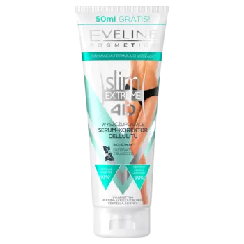 Eveline Cosmetics Slim Extreme 3D концентрированная антицеллюлитная сыворотка для тела, 200 мл