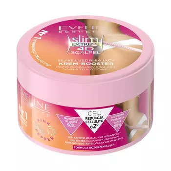 Eveline Cosmetics Slim Extreme 4D Scalpel сильно укрепляющий жиросжигающий крем-бустер 200мл