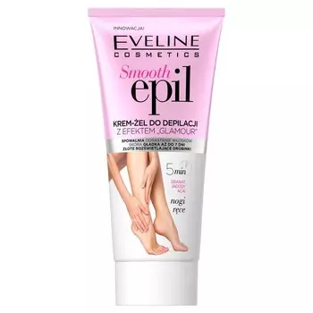 Eveline Cosmetics, Smooth Epil, крем-гель для депиляции с эффектом