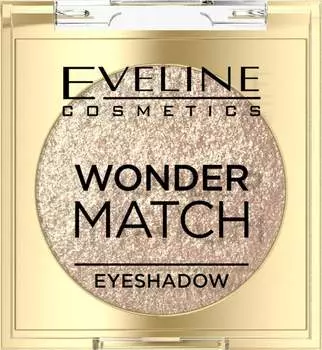 Eveline Cosmetics, Тени для век Wonder Match № 05 Golden Glam 3 г