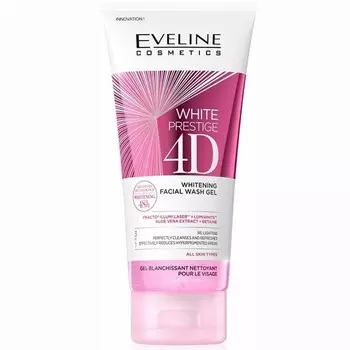 Eveline Cosmetics White Prestige 4D Whitening Facial Wash Gel отбеливающий гель для умывания 200мл