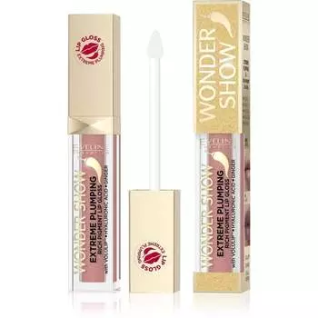 Eveline Cosmetics, Wonder Show Lip Gloss № 02 Dream Nude 6,8 мл