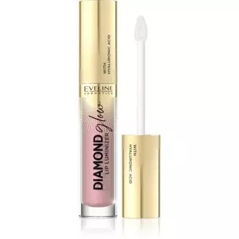 Eveline Diamond Glow Люминайзер для губ с гиалуроновой кислотой № 08, 4,5 мл, Eveline Cosmetics