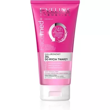 Eveline Facemed+ Гиалуроновый очищающий гель 3-в-1 с аллантоином 150 мл, Eveline Cosmetics