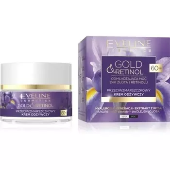 Eveline Gold & Retinol 60+ Дневной и ночной крем против морщин, Eveline Cosmetics
