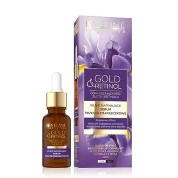 Eveline Gold & Retinol Сыворотка против морщин с эффектом лифтинга день/ночь 18 мл, Eveline Cosmetics