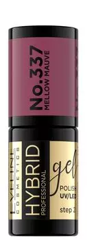 Eveline Hybrid Professional гибридный лак для ногтей, 337 Mellow Mauve