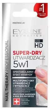 Eveline Nail Therapy 5w1 отвердитель лака для ногтей, 12 ml