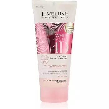 Eveline White Prestige 4D отбеливающий гель для умывания 3 в 1, 200 мл, Eveline Cosmetics