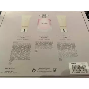 Ever Bloom EDT 50 мл с лосьоном для тела и кремом для душа Shiseido