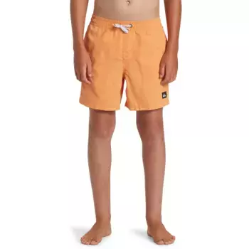 Everyday Solid Volley Quiksilver детский купальник, оранжевый