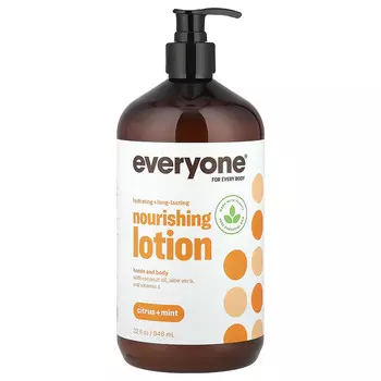 Everyone, Питательный лосьон для рук и тела, цитрус и мята, 946 мл (32 жидк. унц.)