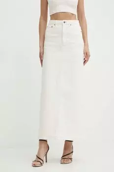 EVIANNA джинсовая юбка Bardot, бежевый