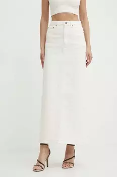 EVIANNA джинсовая юбка Bardot, бежевый