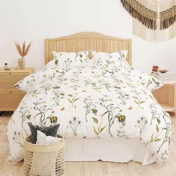 Evidea Soft Acacia Double Pike - Белый - 200x220 см