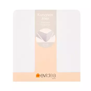 Evidea Soft Бора Хлопок Одинарные эластичные матрасы, устойчивые к жидкостям - Белый - 120x200 см