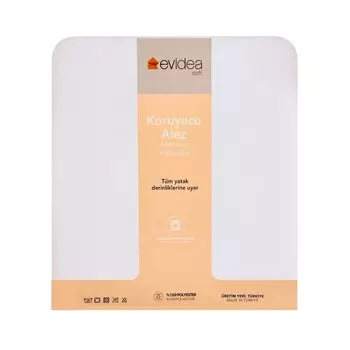 Evidea Soft Breeze Pes Одинарные эластичные матрасы, устойчивые к жидкости, - белые - 100x200 см