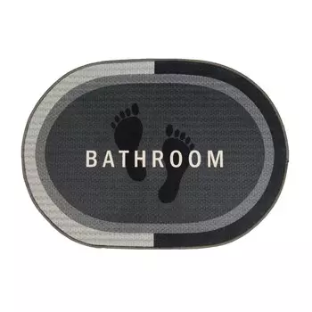 Evidea Soft Oval Magic Коврик для ванной комнаты - Антрацит - 50x70 см
