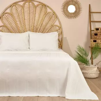 Evideoa Набор мягких вафель одинарного пике - экрю Evidea