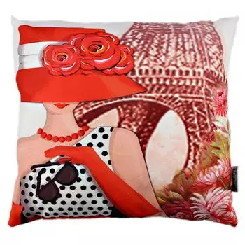 Evila Originals, A10281-GRV0176, разноцветная, подушка, 50 % хлопок/50 % полиэстер