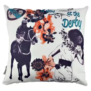 Evila Originals, A10807-GRV0186, разноцветная, подушка, 50 % хлопок/50 % полиэстер