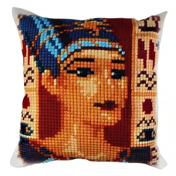 Evila Originals, A10812-GRV0188, разноцветная, подушка, 50 % хлопок/50 % полиэстер