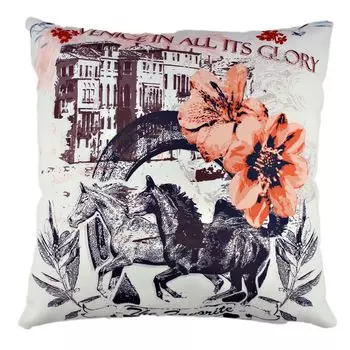 Evila Originals, A10819-GRV0192, разноцветная, подушка, 50 % хлопок/50 % полиэстер