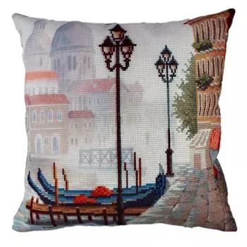 Evila Originals, A10851- GRV2115, разноцветная, подушка, 50 % хлопок / 50 % полиэстер