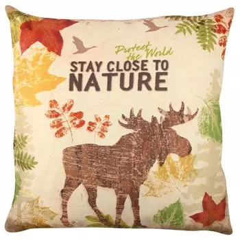 Evila Originals, A11844- GRC0125, разноцветная, подушка, 50 % хлопок / 50 % полиэстер